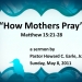 How Mothers Pray