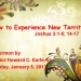 How to Experience New Territory