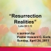 Resurrection Realities