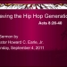 Saving the Hip Hop Generation