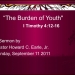 The Burden of Youth