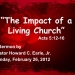 The Impact of a Living Church