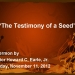 The Testimony of a Seed