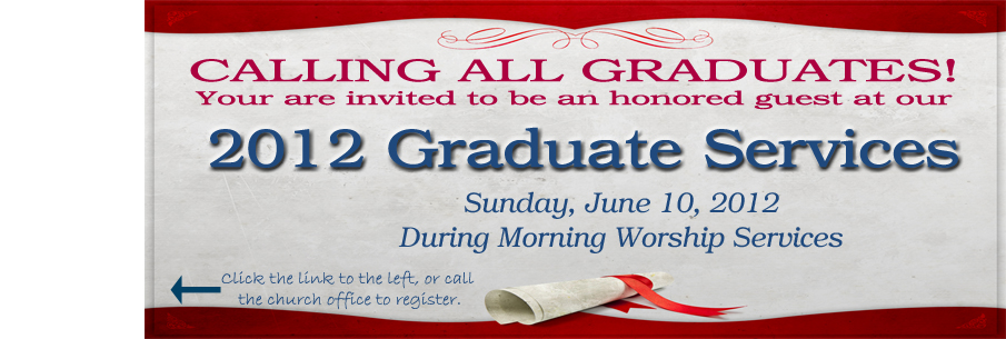 Graduate Recognition 2012